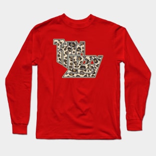 Thin Lizzzy Leopard // Fanmade Long Sleeve T-Shirt